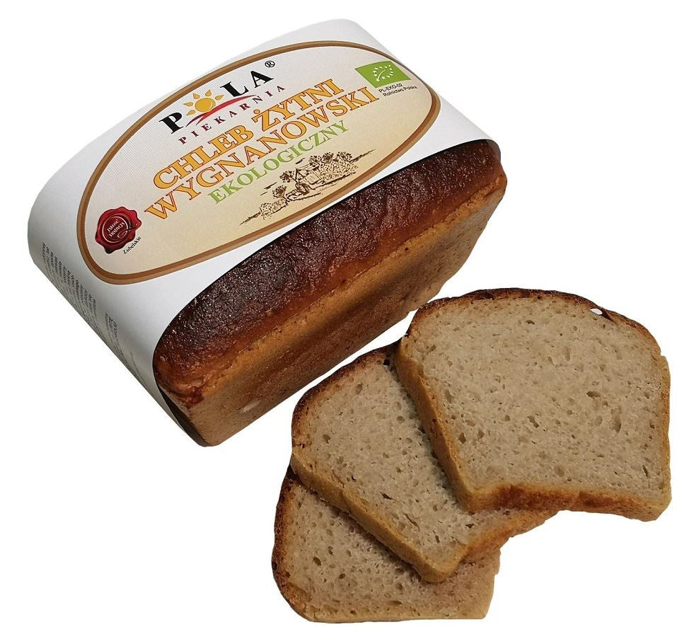 Chleb Żytni Wygnanowski Krojony BIO 350 g