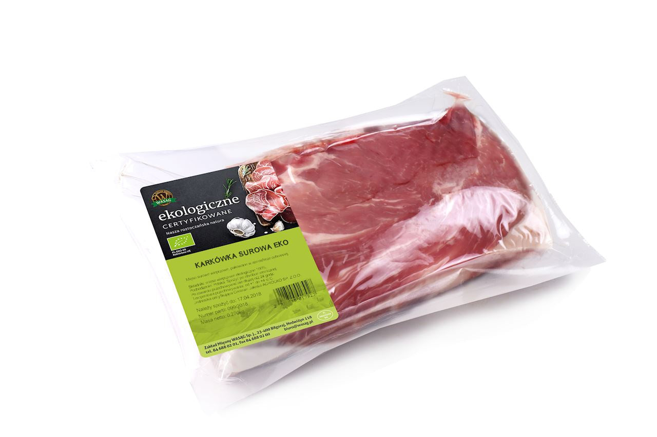 Karkówka Surowa BIO (Około 2,00 kg) (2 szt x 1 kg)