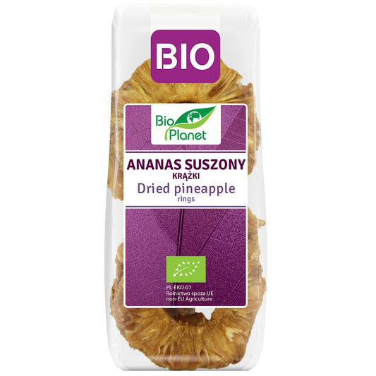 Ananas Suszony Krążki BIO (2 szt x 100 g)
