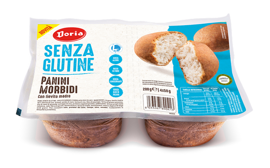 Bułeczki Miękkie Bezglutenowe (4 Szt.) (2 szt x 200 g)