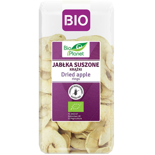 Jabłka Suszone Krążki Bezglutenowe BIO (2 szt x 100 g)