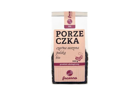 PORZECZKA CZARNA SUSZONA POLSKA BIO (100 g)