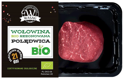 Polędwica Wołowa Sezonowana BIO (Około 0,10 kg)