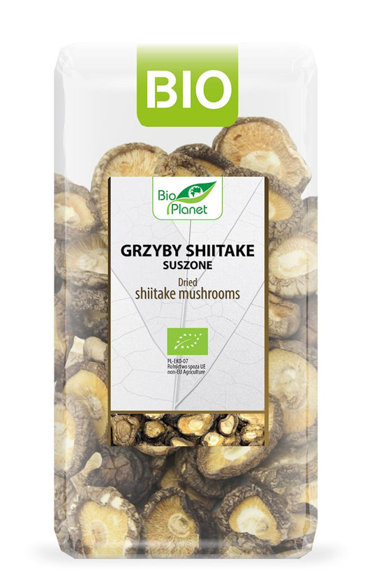 Shiitake (Grzyby Suszone) BIO (2 szt x 50 g)