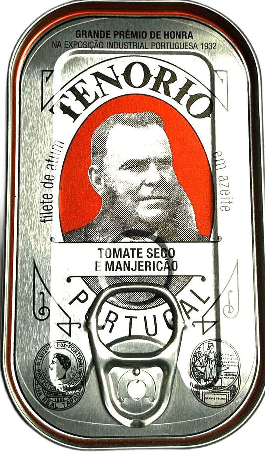 Tuńczyk Premium Filety w Oliwie z Oliwek z Suszonymi Pomidorami i Bazylią 120 g () (2 szt x 78 g)