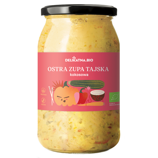 Zupa Tajska Ostra Kokosowa BIO 900 ml