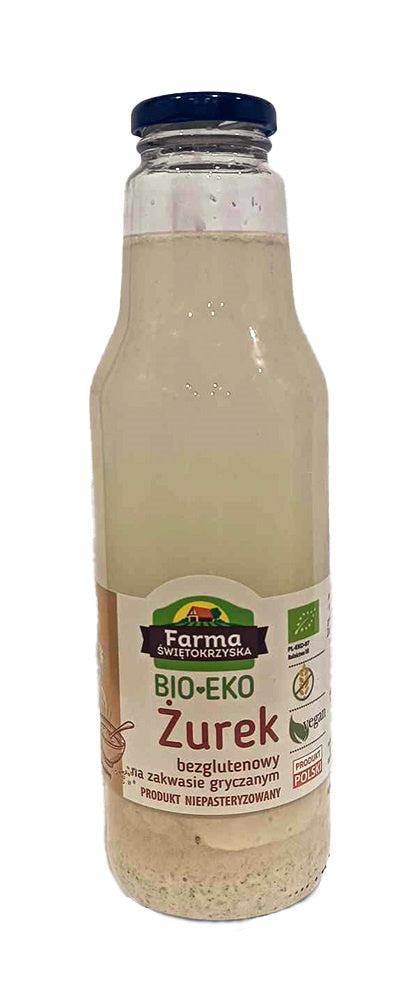 Żurek Na Zakwasie Gryczanym Bezglutenowy BIO (3 szt x 720 g)
